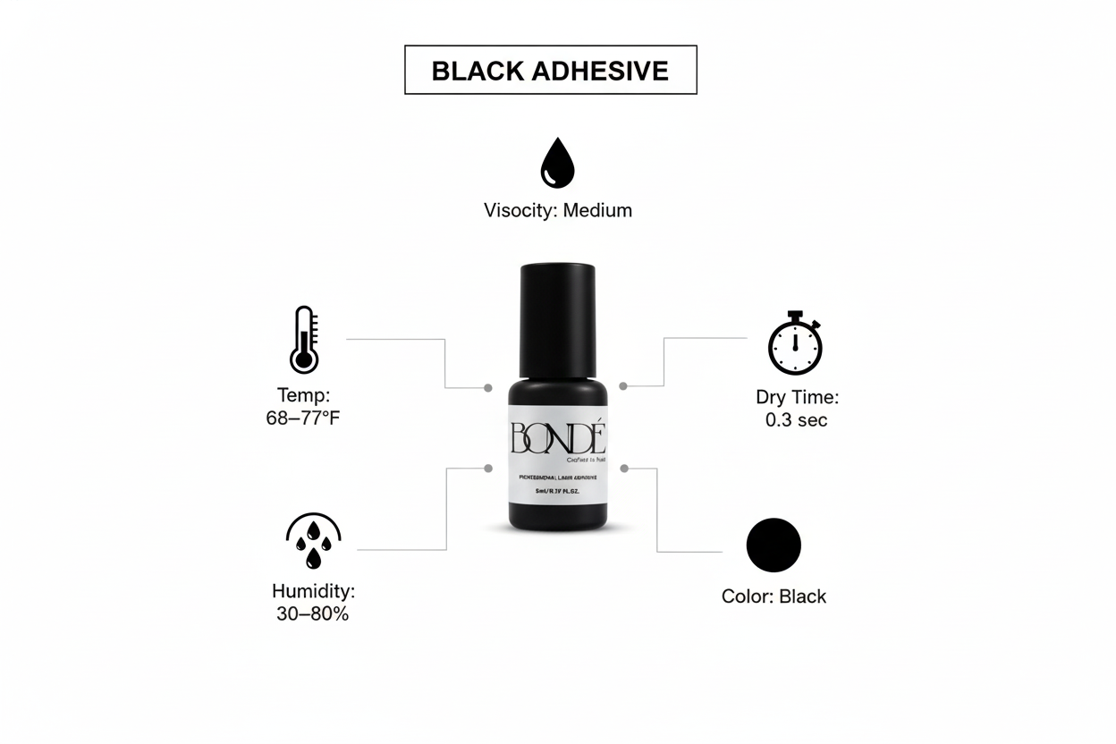 Black Lash Adhesive | For Lash Artists